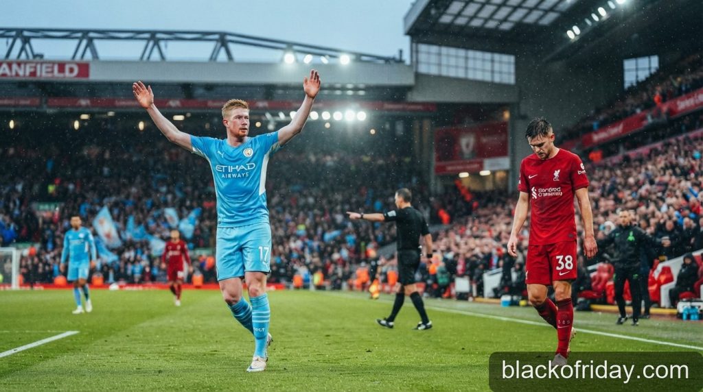 Man City hủy diệt Liverpool 3-0: Thông điệp đanh thép từ Anfield